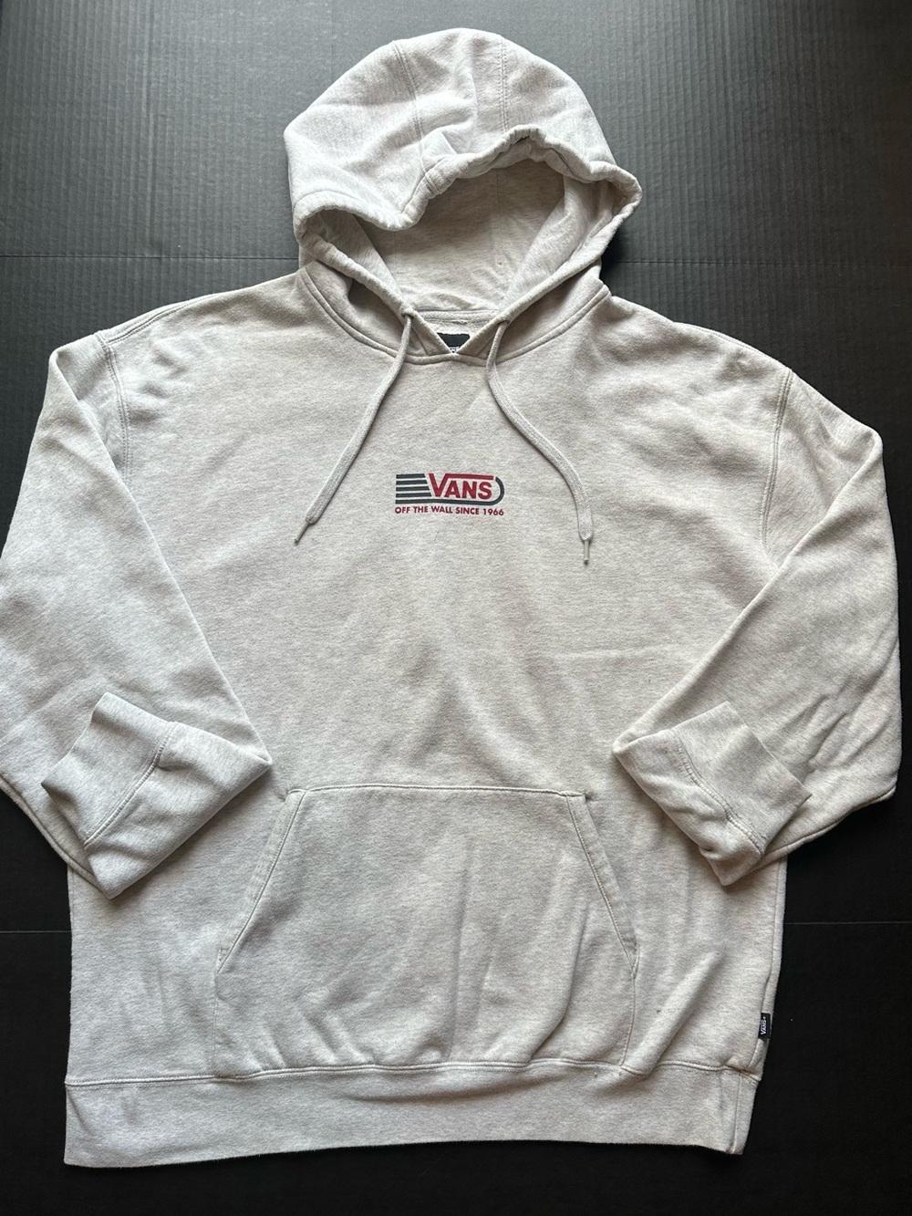 Vans Light Gray Pullover Hoodie XL